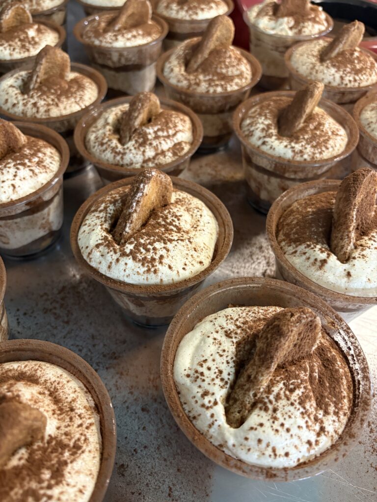 Dessert sucré italien à emporter à Granville