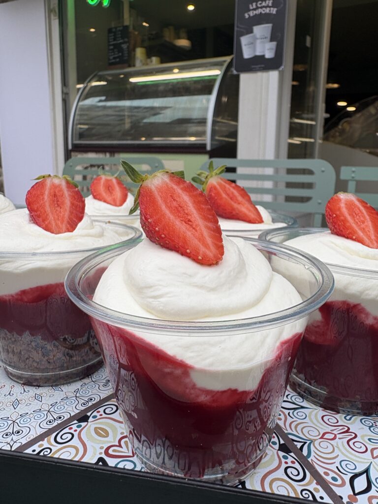 Dessert italien fait maison à La Fringale