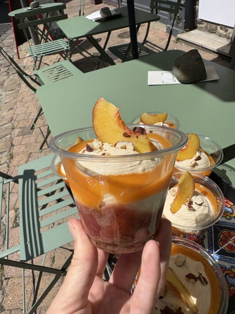 Dessert du jour à la Fringale